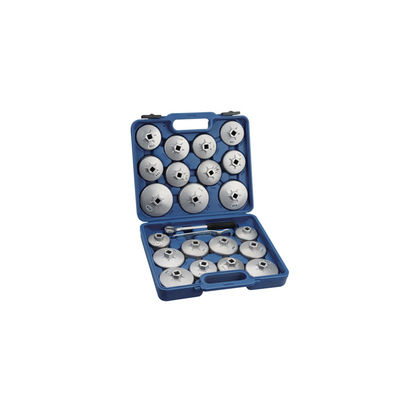 23-PCS Cap Type Oil Filter Wrench Set Aluminium Alloy For Auto Repair/DIY Versatile Durable