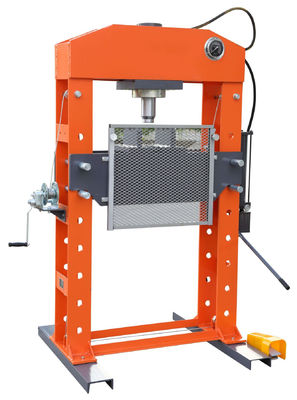 機械類の修理工場圧力計が付いている100トン油圧出版物機械