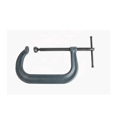 400 Series Drop Forged C-Clamps – For Woodworking/Metalworking, Copper-Coated & High Load Limit