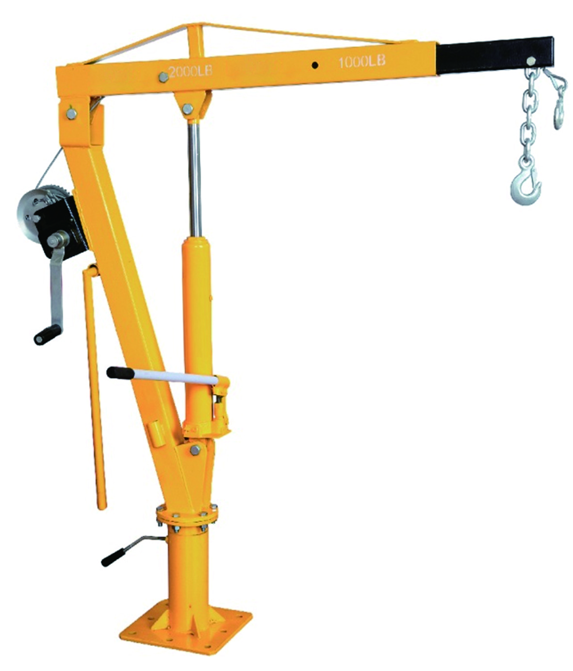 900KGS油圧小型トラッククレーンを折る360度の旋回装置