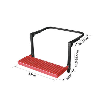 調節可能なタイヤの車輪のステップ非スリップのトラックはSUV RVの折りたたみの車輪のステップの上で選ぶ